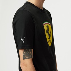 Koszulka T-shirt męska Shield black Ferrari F1 2024