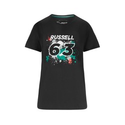 Koszulka t-shirt damska George 63 Mercedes AMG F1 