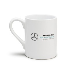 Kubek Logo biały Mercedes AMG F1