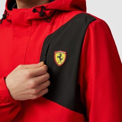Kurtka męska przeciwdeszczowa Red Rain Ferrari F1 2024