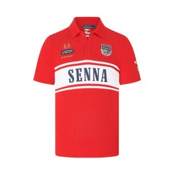 Polo męskie Legacy Patchwork Ayrton Senna F1 2024