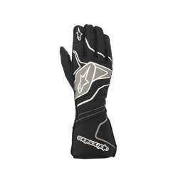 Rękawice Alpinestars Tech-1 ZX V2 czarno-białe (FIA)