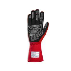 Rękawice Sparco LAND+ czerwone (homologacja FIA)