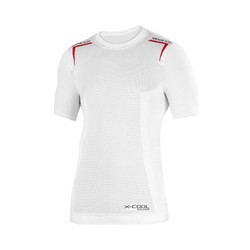 T-shirt Sparco K-CARBON biały