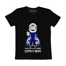 T-shirt dziecięcy Future Driver Sparco czarny