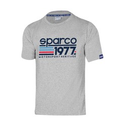 T-shirt męski 1977 Sparco szary