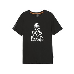 T-shirt męski Dakar DKR DES LOGO czarny