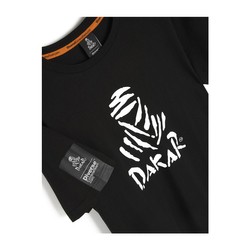 T-shirt męski Dakar DKR DES LOGO czarny