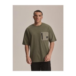 T-shirt męski Dakar DKR STORM khaki