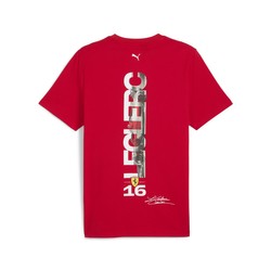 T-shirt męski Driver Leclerc czerwony Scuderia Ferrari F1 2024