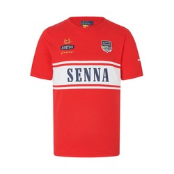 T-shirt męski Legacy Patchwork Ayrton Senna F1 2024