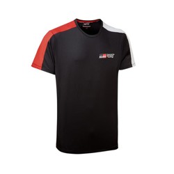 T-shirt męski Lifestyle czarny Toyota Gazoo Racing 
