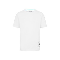 T-shirt męski Logo White Aston Martin F1 2024