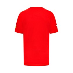 T-shirt męski Sainz Driver Red Ferrari F1 