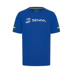 T-shirt męski Stripe Ayrton Senna F1 2024