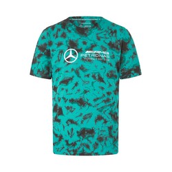 T-shirt męski Tie Dye Mercedes AMG F1 2024