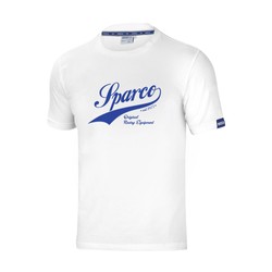 T-shirt męski VINTAGE Sparco biały