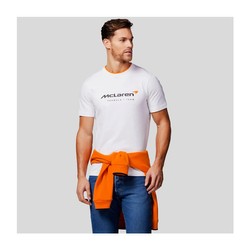 T-shirt męski biały Essentials McLaren F1 2024