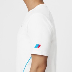 T-shirt męski biały Team BMW Motorsport 