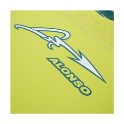 T-shirt męski limonkowy Band Alonso Kimoa Aston Martin F1 2024