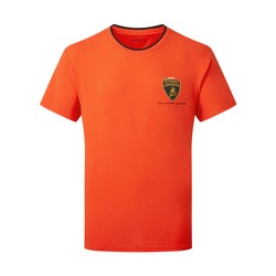 T-shirt męski pomarańczowy Squadra Corse Lamborghini 2024