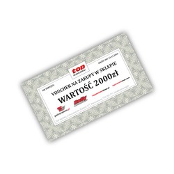 Voucher o wartości 2000 zł